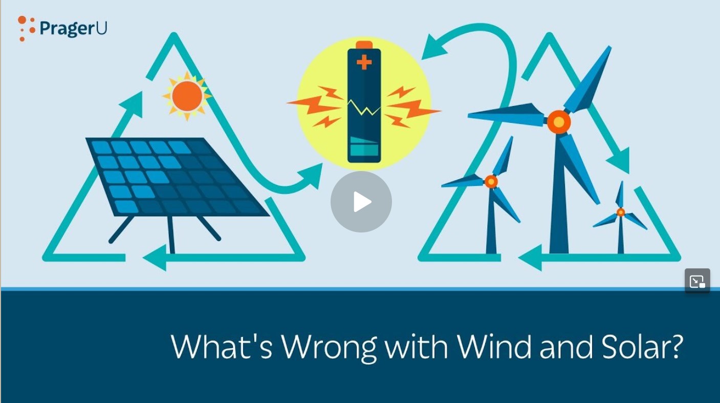 What's Wrong with Wind and Solar?